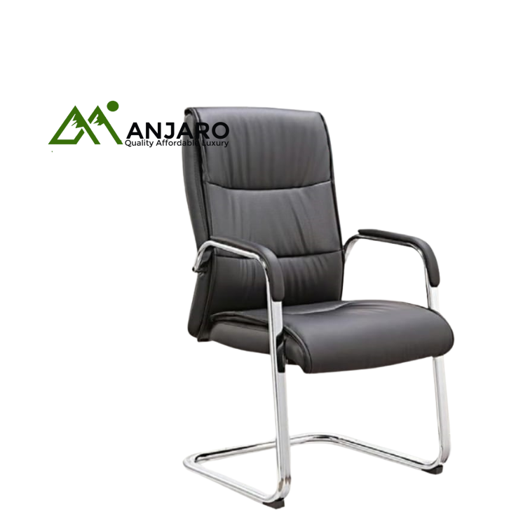 Modern Mid Back Office Chair – Sleek Design with Lumbar Support | Comfortable Seating for Home & Office
