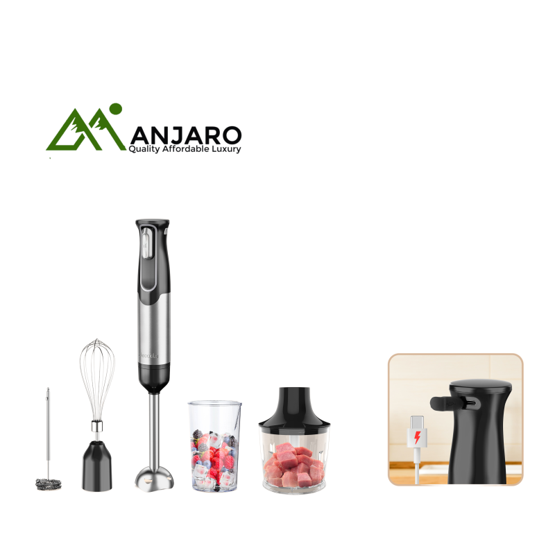 Decakila KMJB021B Cordless hand blender - 5 in 1
