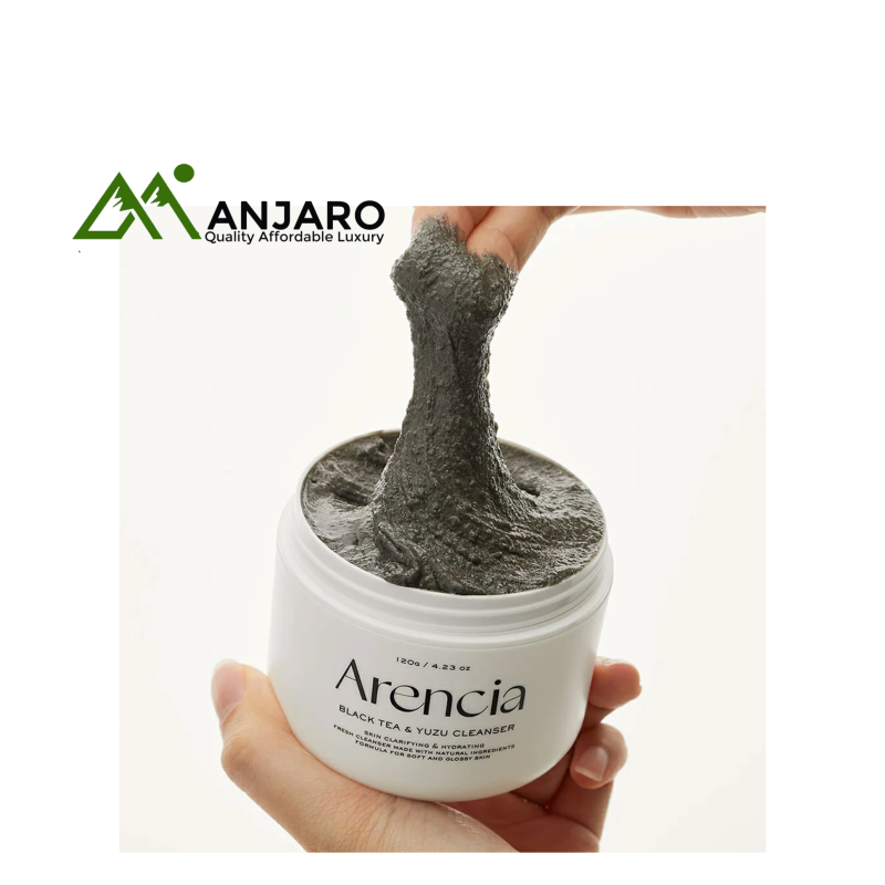ARENCIA Black Tea & Yuzu Cleanser - 120g | Antioxidant-Rich Gel Cleanser for Radiant, Balanced Skin