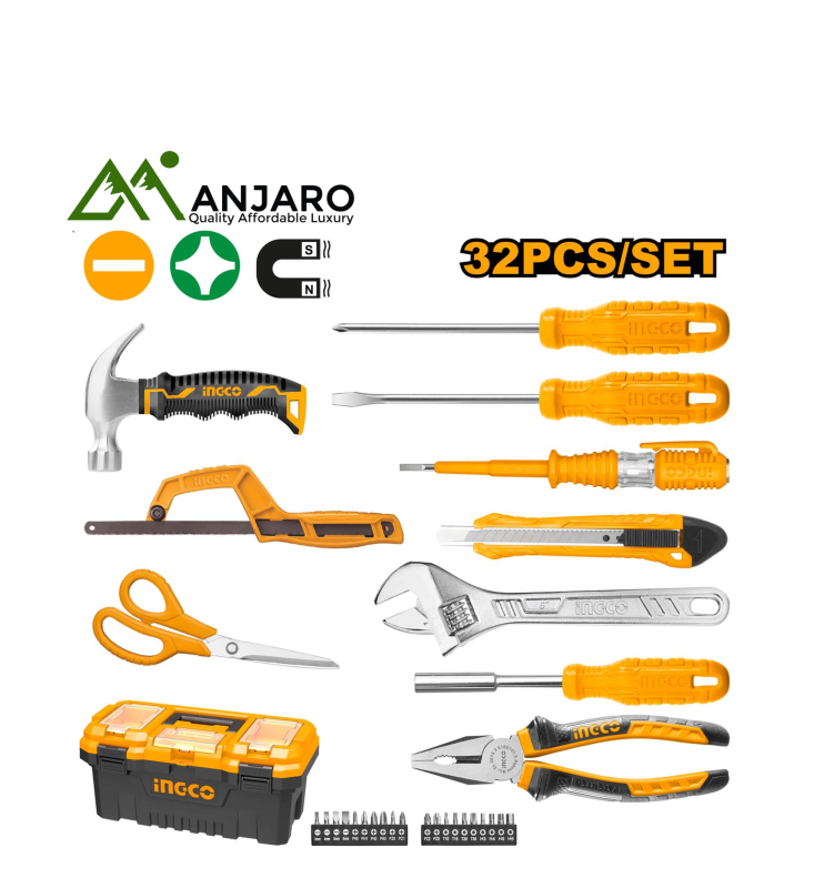 Ingco HKTHP10321 32 Pcs hand tools set