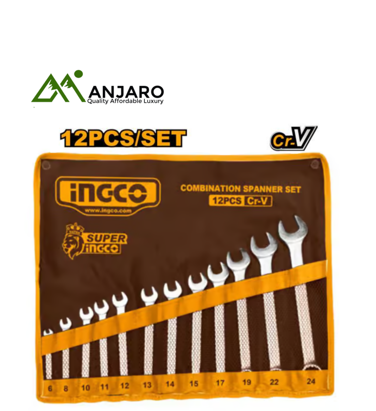 Ingco HKSPA1143 12Pcs Combinationspanner set
