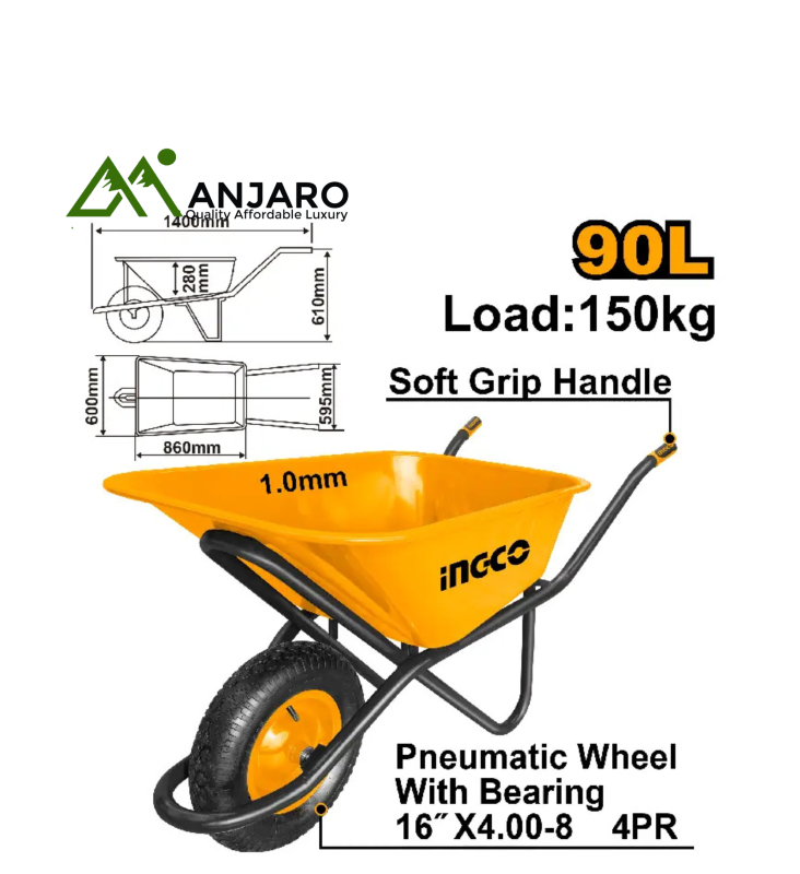 Ingco HHWB64018G Wheel barrow