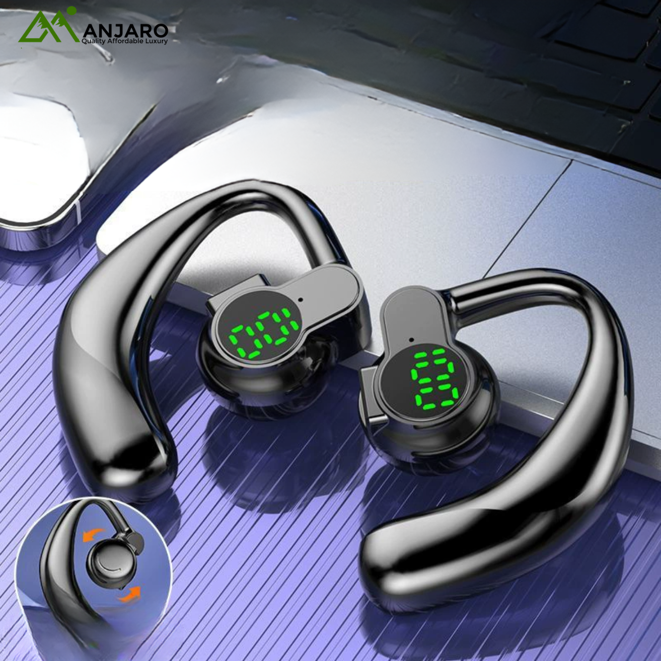 Burmester Rotatable Bluetooth Earphones (Shipping Fee Included)