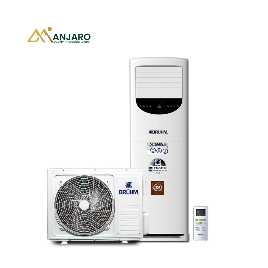 BRUHM Floor Standing AC BAF-48CCFW – 5.0HP, R410a, Powerful Airflow, Commercial-Grade Cooling, Energy Efficient