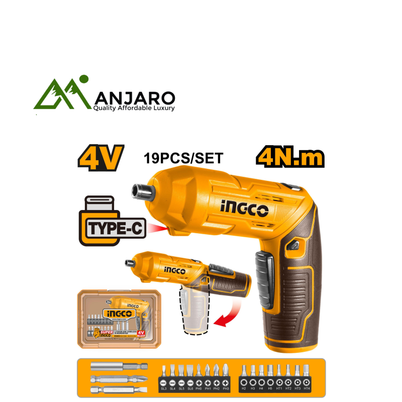 Ingco CSDLI04425 Cordless screwdriver