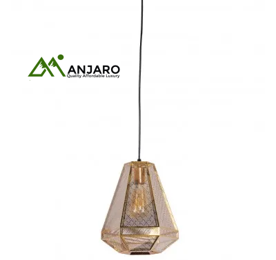 2008-T Gold Antique Pendant Light 1xE27 – ASYA AVIZE