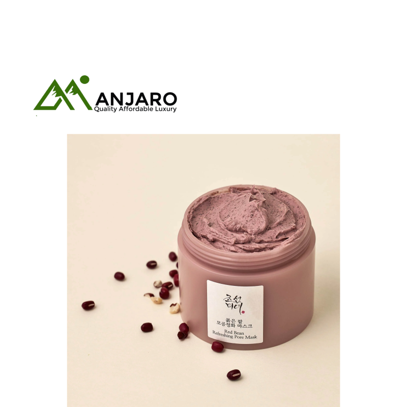 BEAUTY OF JOSEON Red Bean Refreshing Pore Mask – 140ml | Clarifying Clay Mask for Smooth, Refined Skin