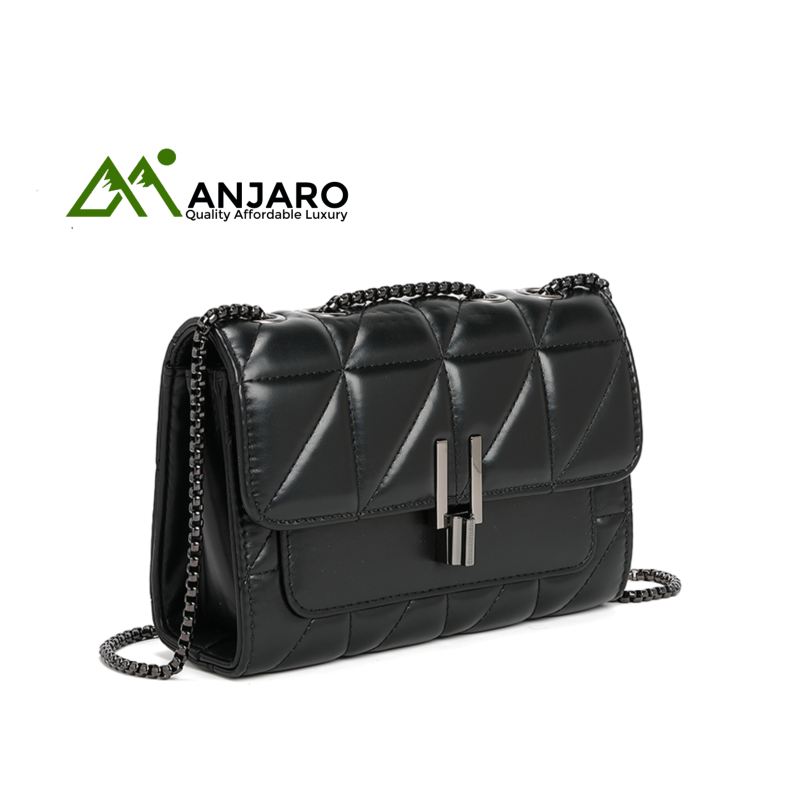 Women’s Diamond Chain Crossbody Bag – Small Square Mobile Phone Shoulder Bag