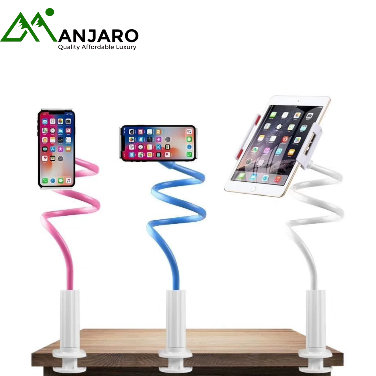 Meijiajie Lazy Person’s Rotating Spiral Phone Holder (Shipping fee included)