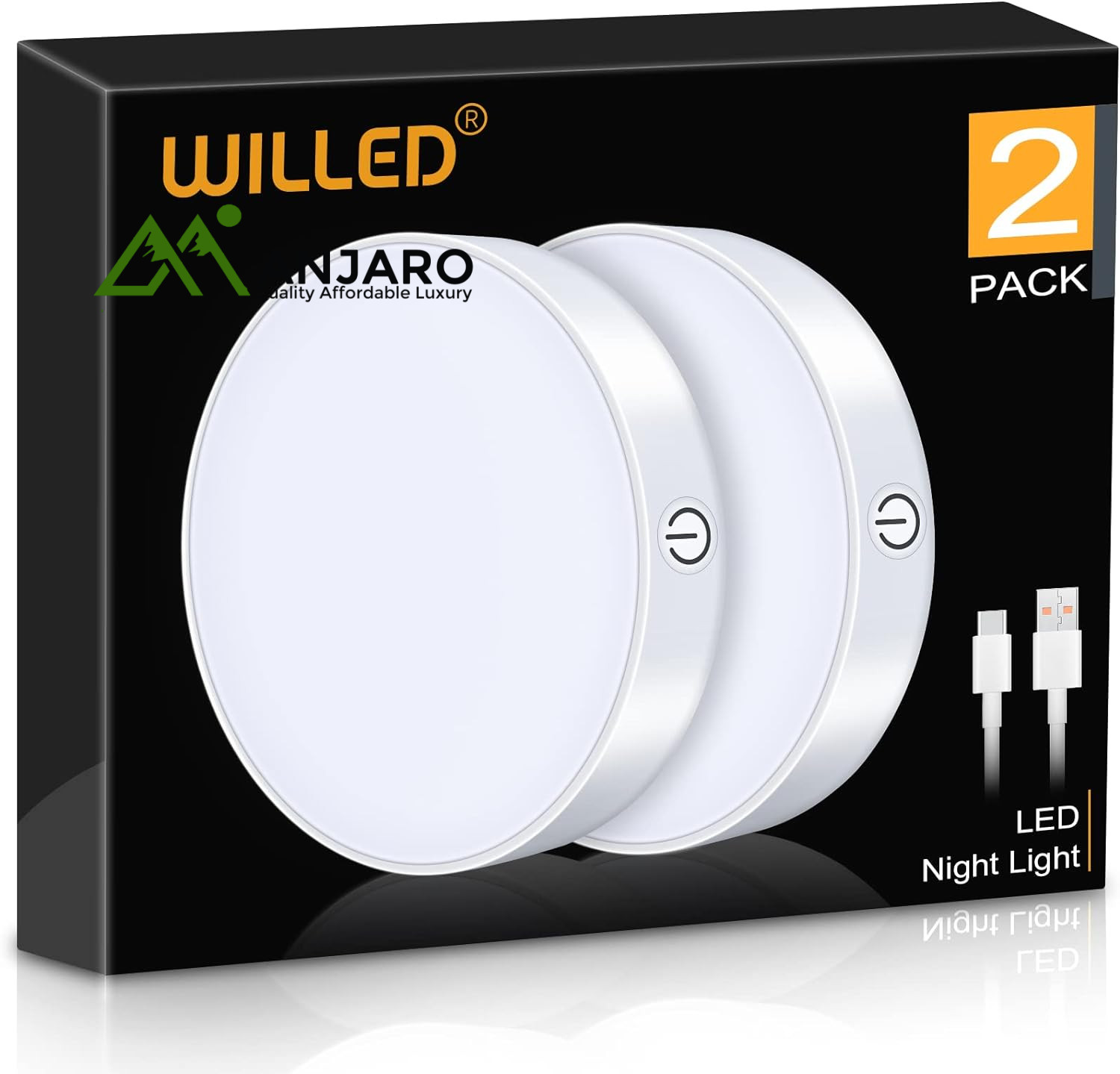 DIMMABLE LED NIGHT LIGHT
