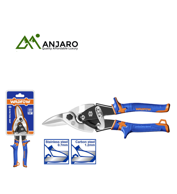 Wadfow WAS3410 Aviation Snips – Right Cut Shears