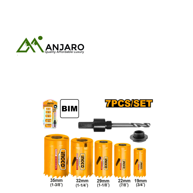 Ingco AKH0071 Bi-metal hole saw set