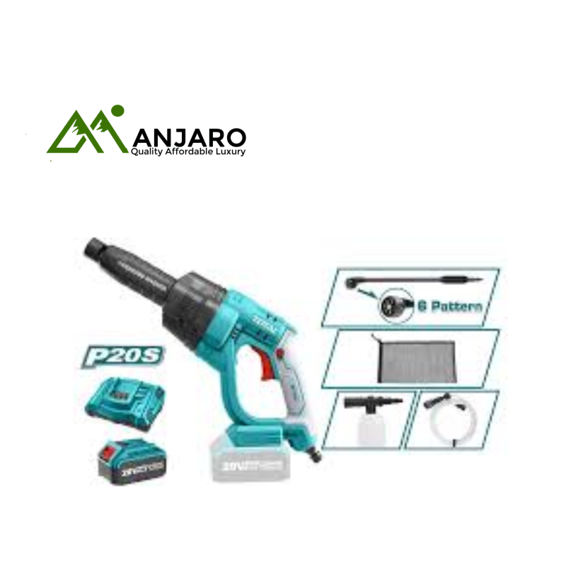 Total Cordless Pressure Washer – 20V TPWLI20084