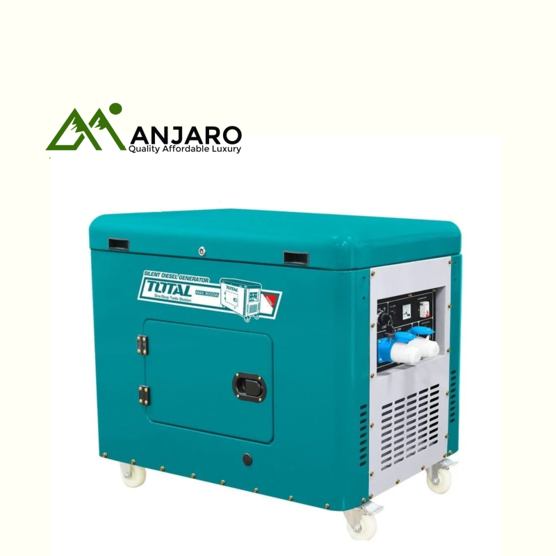 Total Silent diesel generator TP280003 8KW