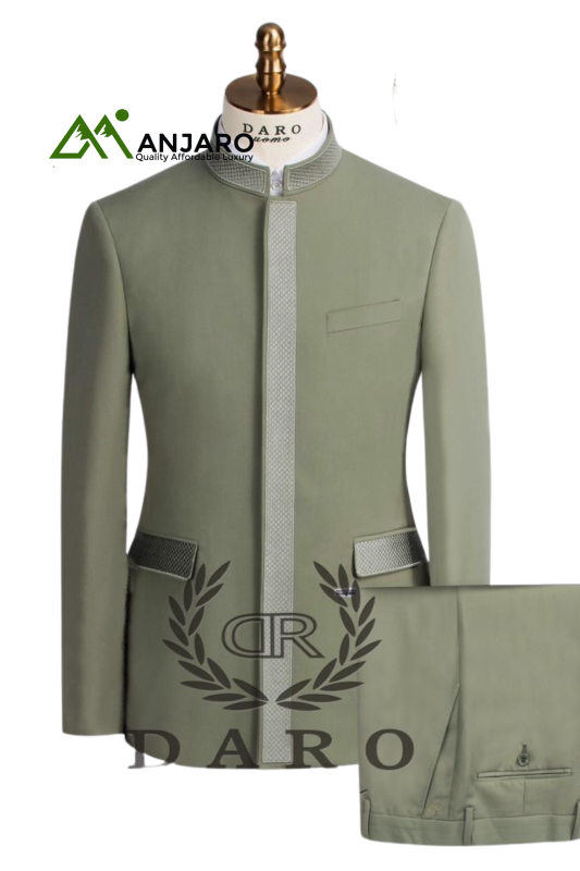Men’s Political Suit – Classic African Formalwear, Timeless Style, Perfect for Ceremonial & Cultural Events