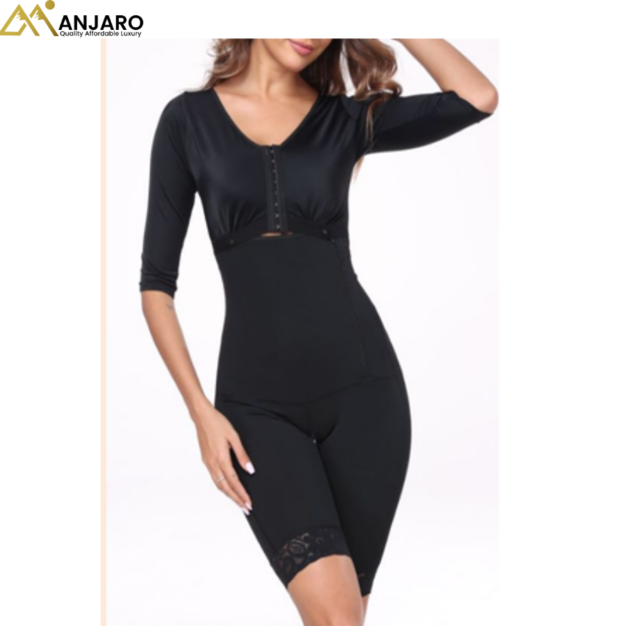Full Body Shaper Bodysuit – Sculpting Compression Fit 1021-1