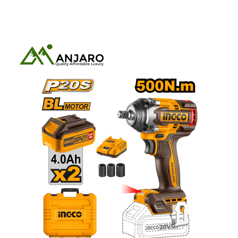 Ingco CIWLI2050 Cordless impactwrench
