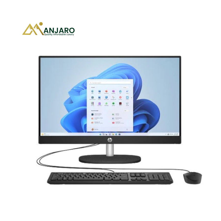 HP All-in-One 24-cr1003nh Desktop – Intel® Core™ Ultra 7 155U, 16GB RAM, 512GB SSD, 23.8" FHD Display, FreeDOS