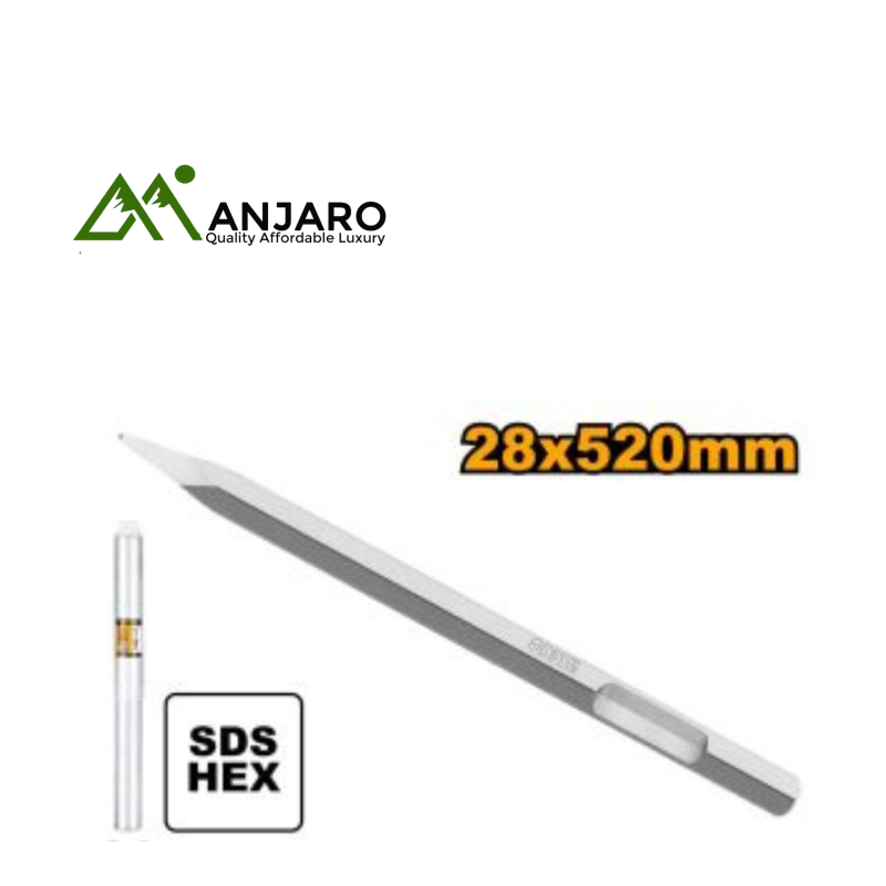 Ingco Hex Chisel Set – DBC04352012, DBC04352011, DBC03440013, DBC03440012, DBC0512801