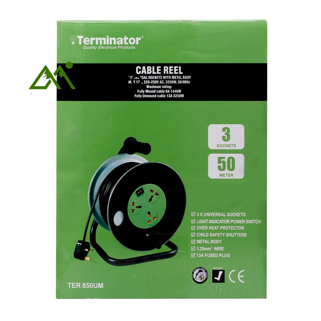 Terminator TER 850UM 50M Extension Reel