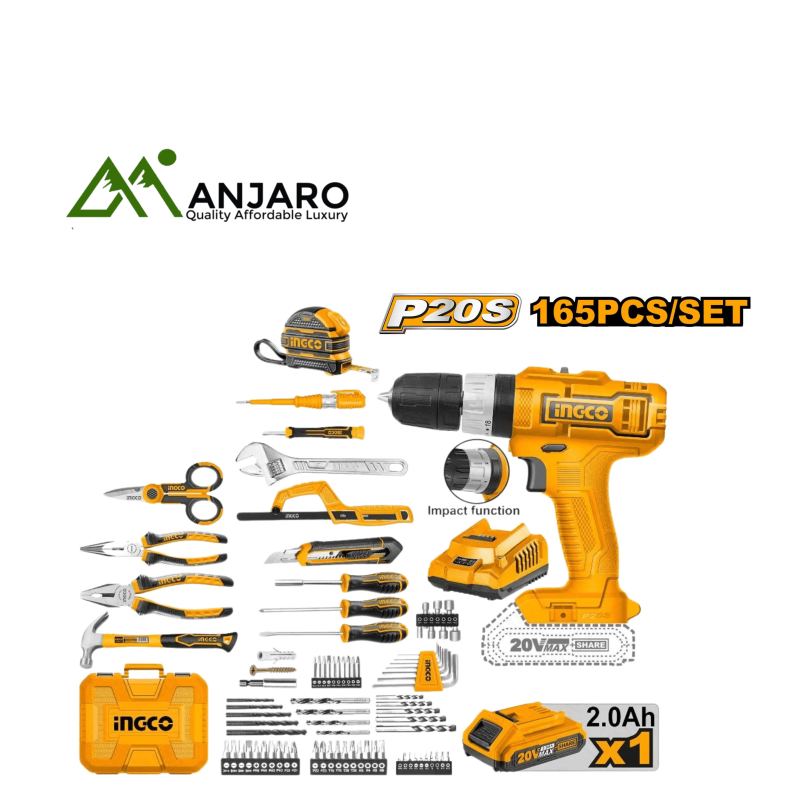 Ingco HKTHP11651 165 Pcs Tools set