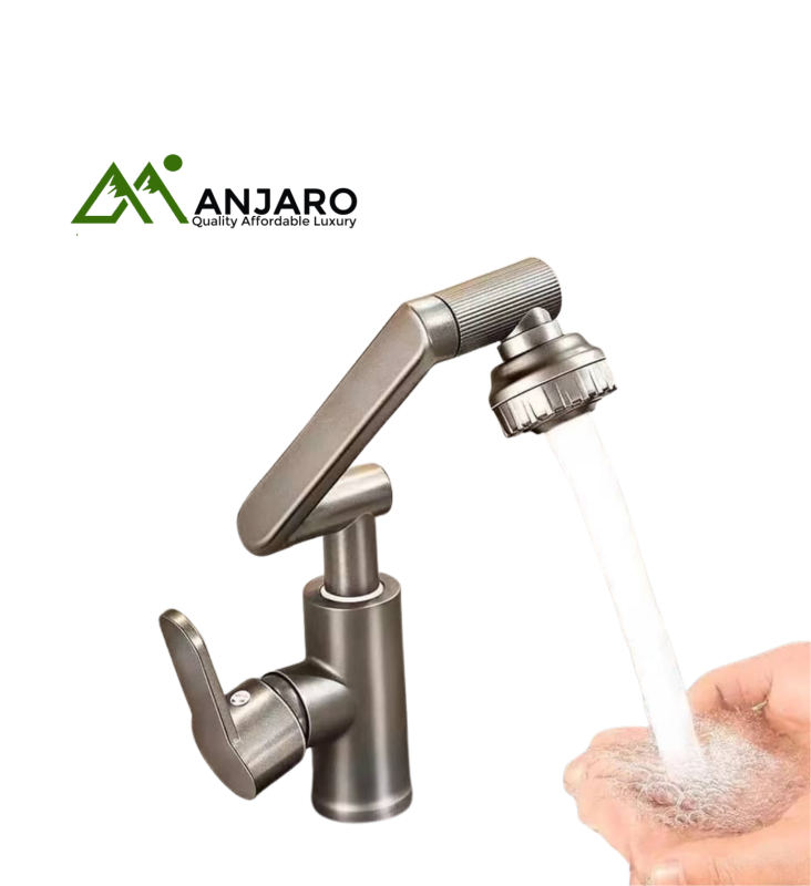 360° Swivel Kitchen Faucet – Modern Sink Tap