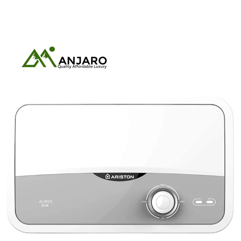 Ariston Aures Slim Instant 5.5kW Single Point Electric Water Heater for Fast, Compact Hot Water Access