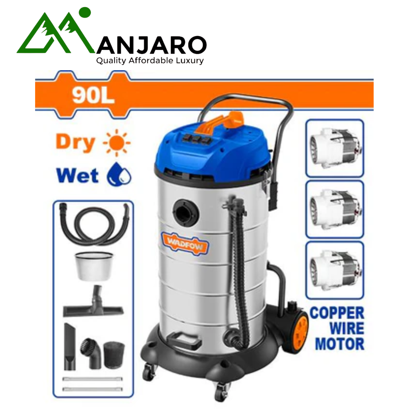 Professional Vacuum Cleaners WVR6520 – WVR5A90