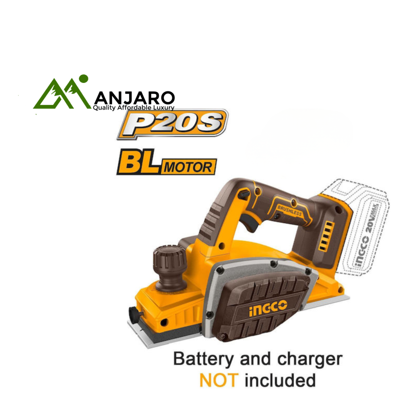 CRLI20401 P20S 20V Cordless Planer – 82x2mm Precision Cut, 14,000rpm High-Speed Wood Planer