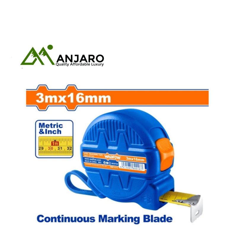 Steel Measuring Tape – 3m × 16mm WMT4310