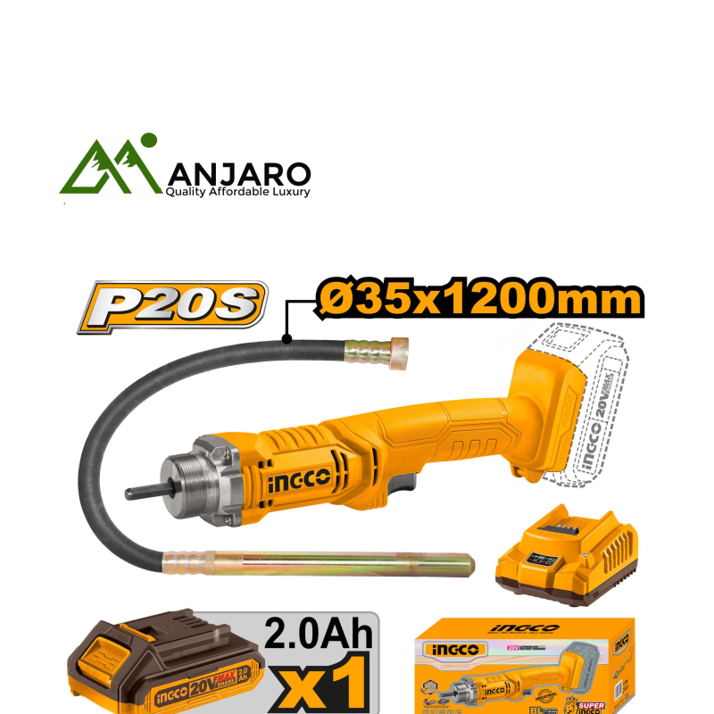 Ingco CCVLI2023011 Cordless concretevibrator