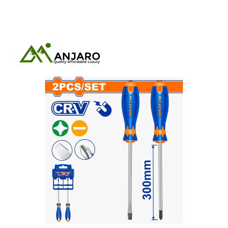 2 Pcs Screwdriver Set WSS1402