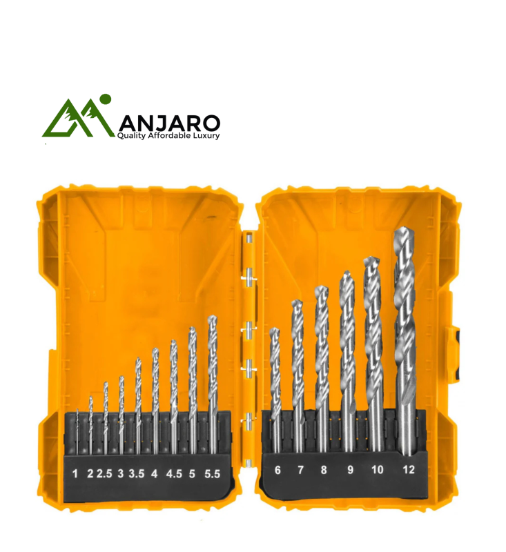 Ingco AKDL51501 15 Pcs HSS drill bitsset