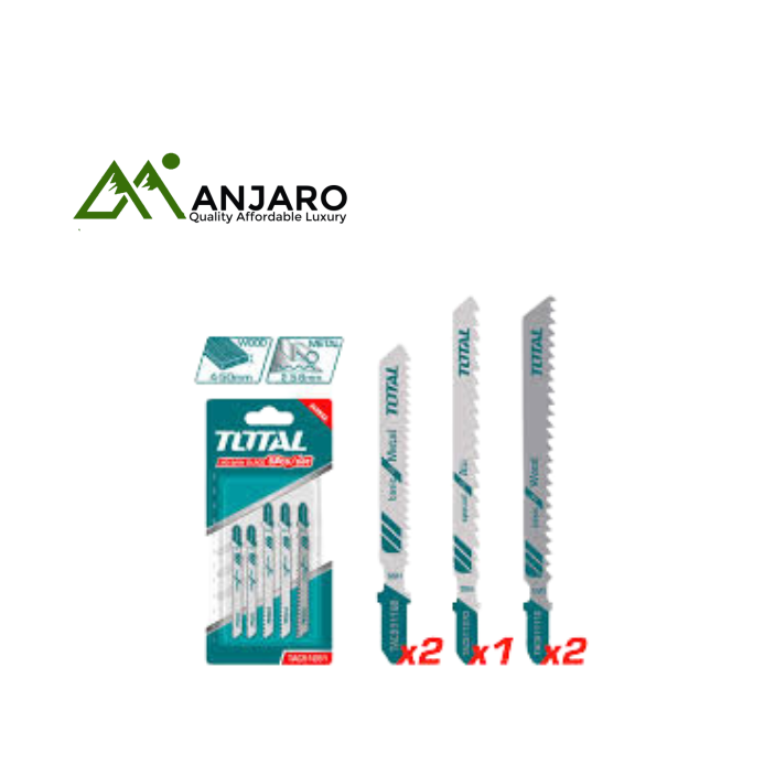 Total TAC51051 Jig saw blade set