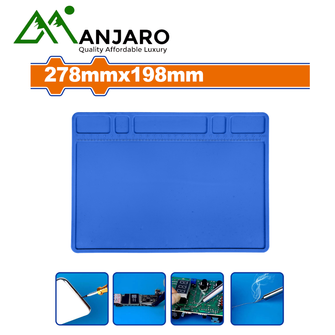 WWXD1901 Heat Insulation Silicone Repair Mat