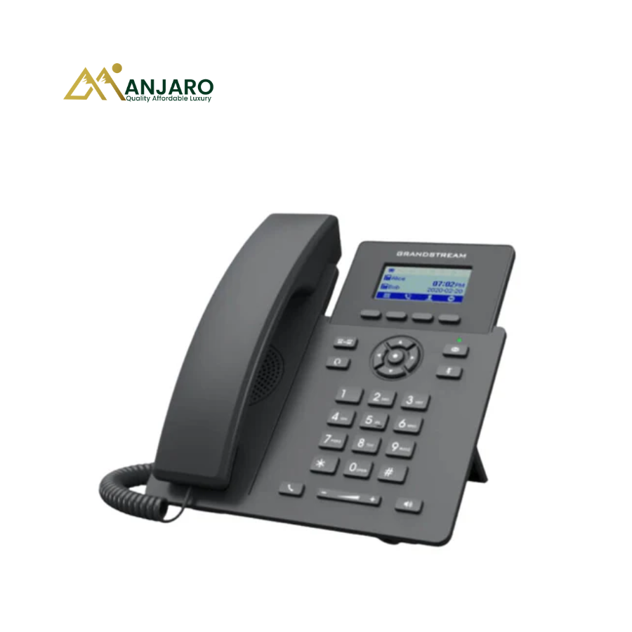 Grandstream GRP2601 Carrier-Grade IP Phone – 2-Line Enterprise VoIP Desk Phone with PoE & Wi-Fi Support