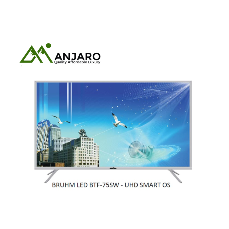 Bruhm BTF-75SV 75-Inch 4K UHD Smart TV with Vidaa OS – Immersive Entertainment Redefined