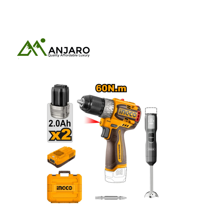 Ingco CKLI1628 Cordless 2 pcs combo kit