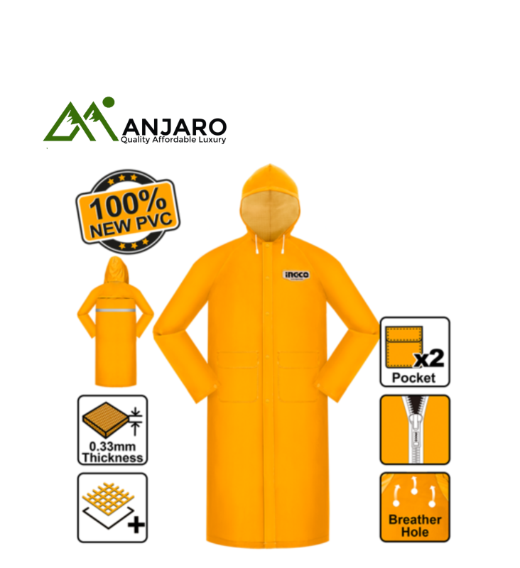 Ingco HRCTL031.XXXL, HRCTL031.XXL, HRCTL031.XL, HRCTL031.L, HRCTL031.M Rain Coat
