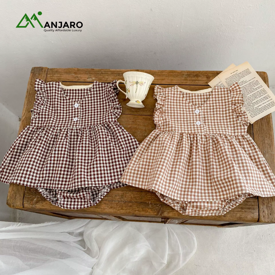 Soft, breathable knitted romper designed for comfort, movement, and all-day wear for infants and toddlers(Shipping Fee Included)