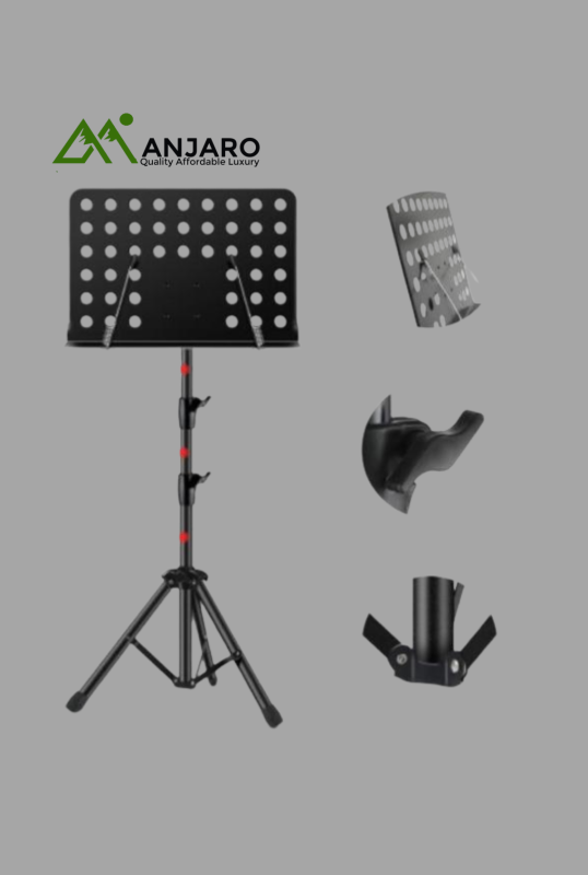 A11S Adjustable Music Stand with 50×35cm Panel