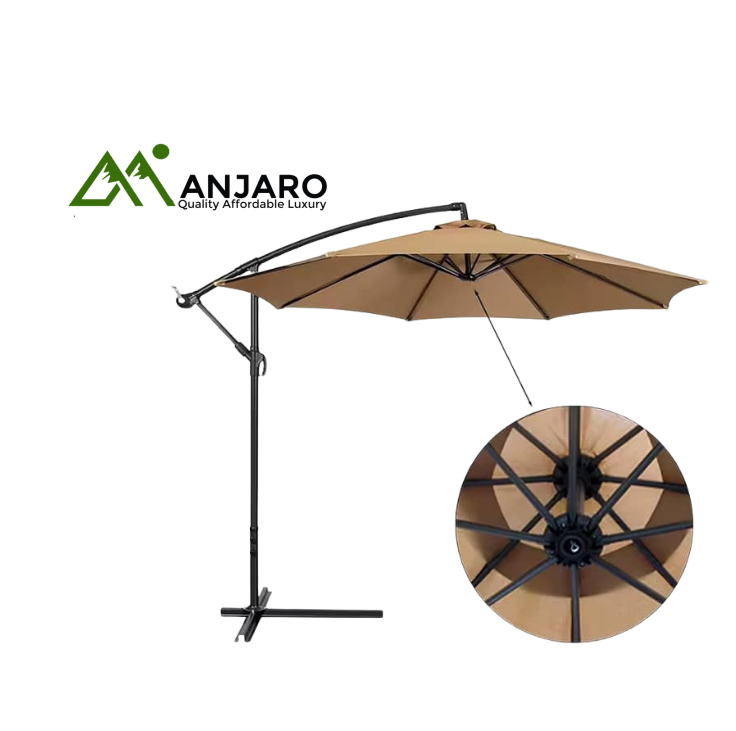 Garden Patio Umbrella – UV Protection & Adjustable Tilt | Outdoor Shade for Gardens, Decks & Patios