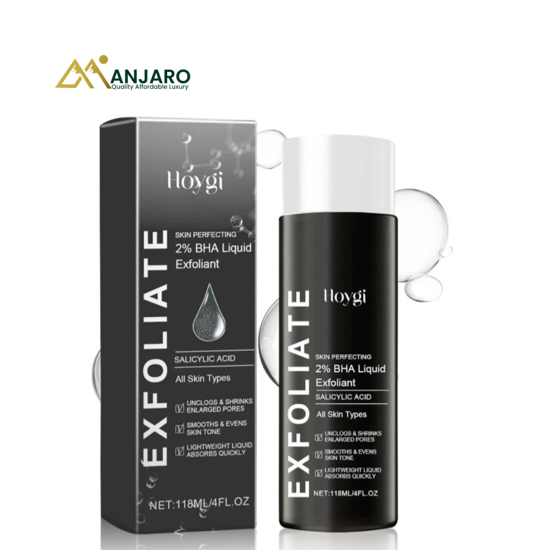 Hoygi Skin Perfecting 2% BHA Liquid Exfoliant – 118ml (4 FL. OZ) – Salicylic Acid Treatment for All Skin Types