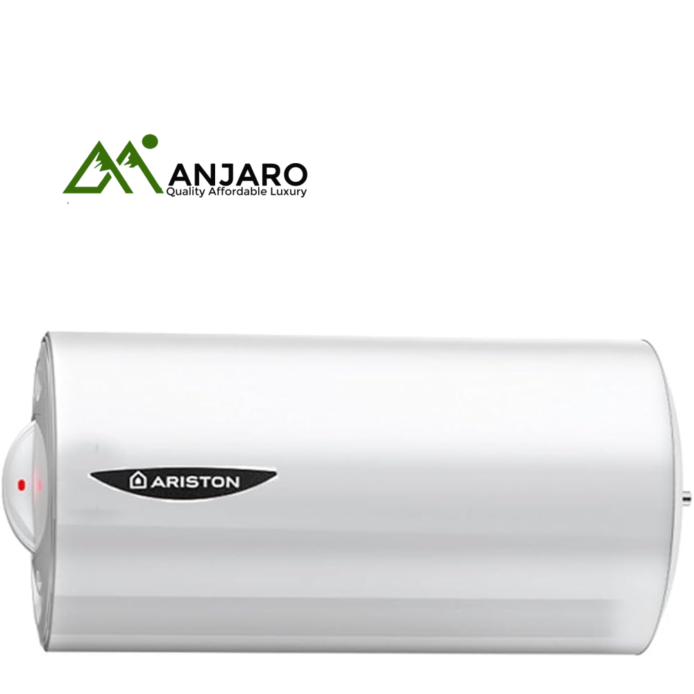 Ariston ARI 200 HORD 570 THERMO EU,  200 Liters Horizontal Electric Water Heater for Reliable Hot Water Storage