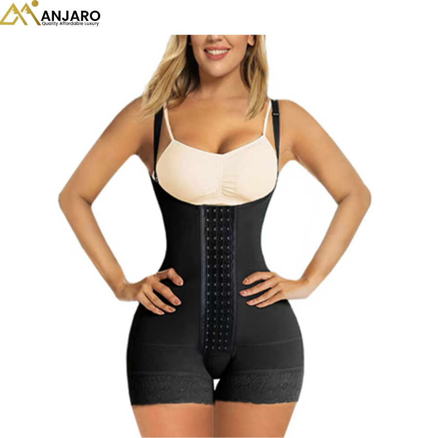 CurveSculpt Waist-Control Shapewear Bodysuit – Full Compression Fit 206