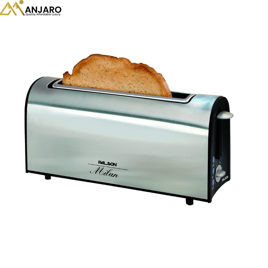 Palson Stainless Steel Toaster with Defrost & One-Side Toasting Function – 1000W