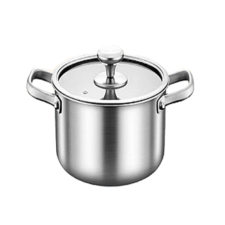 Decakila KMEP047M Stainless steel stock pot
