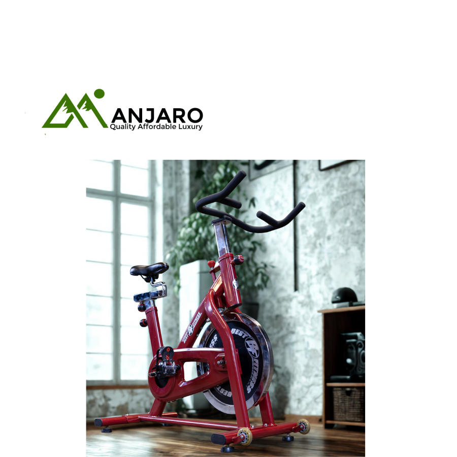 Best Fitness BFSB5 Indoor Training Cycle with 18kg Flywheel & Chain Drive – Maximize Your Fitness Potential