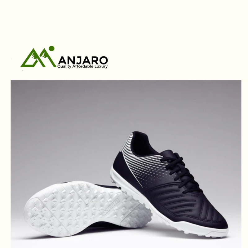 Adult Football Boots Agility 100 Turf - Black