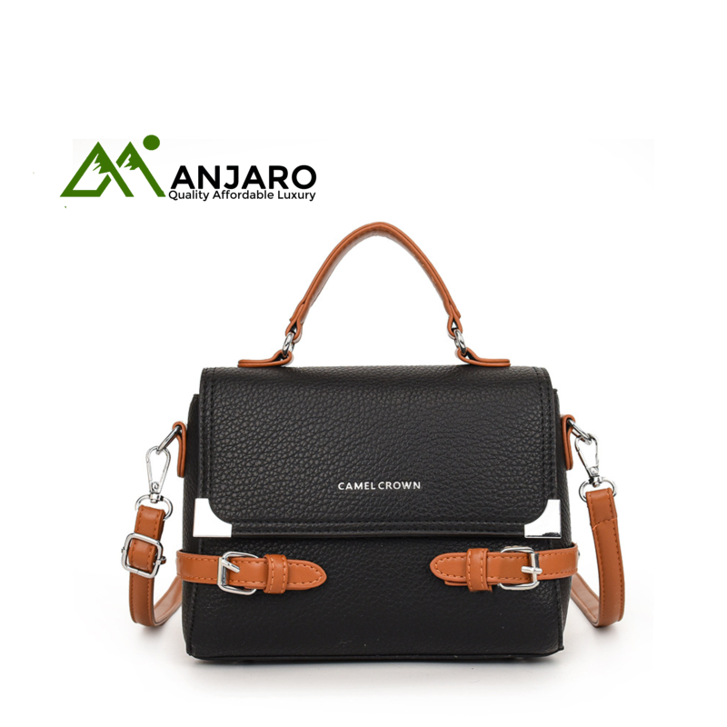 Fashion Retro Small Square Crossbody Bag – Canvas Niche Texture Shoulder Handbag for Women